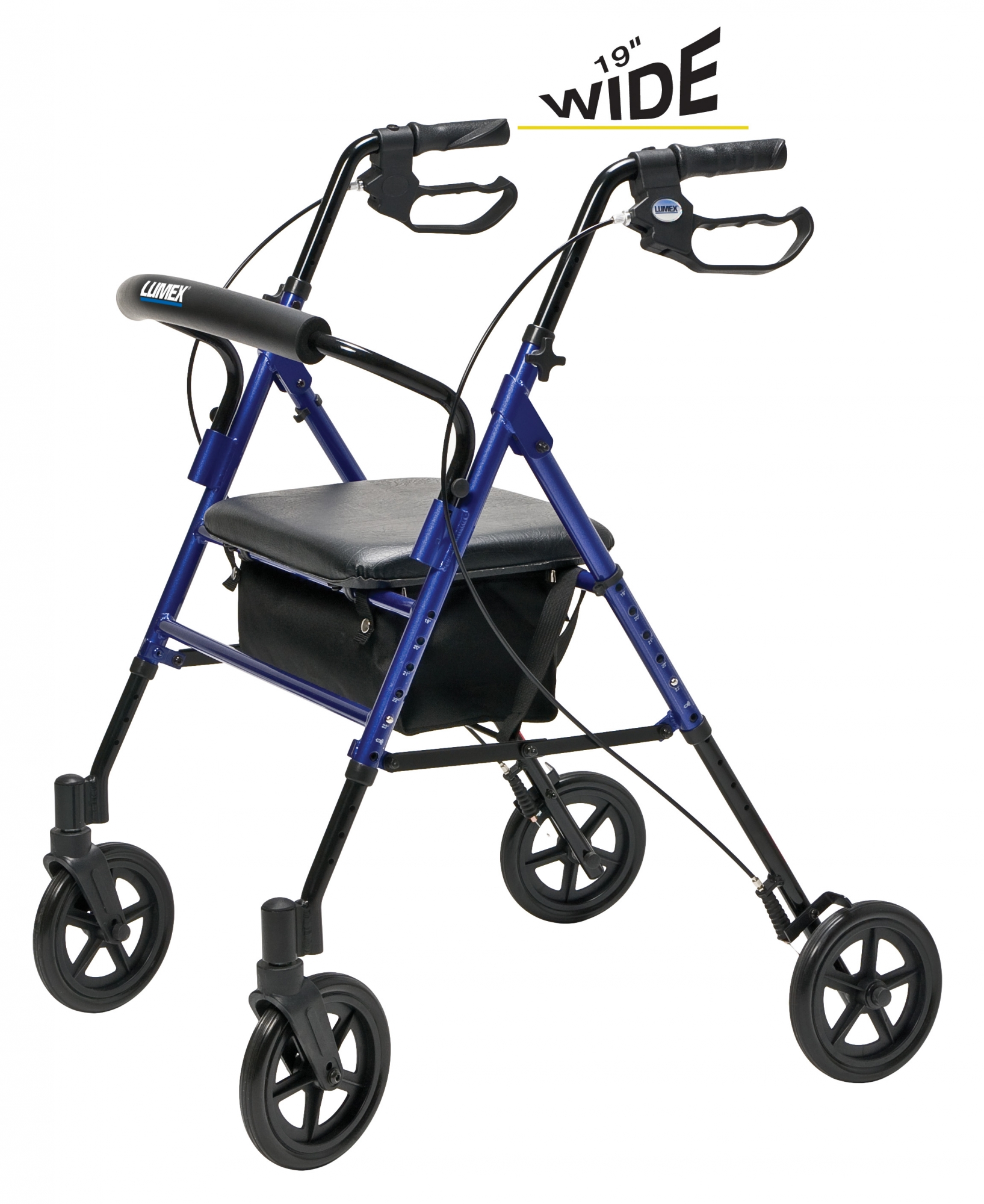 Set n’ Go Wide Height Adjustable Rollator