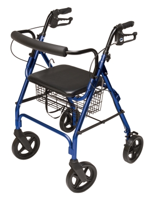 Walkabout Four-Wheel Contour Deluxe Rollator